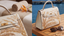 Hand-Painted Bags — Royal Palm Collection