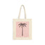 Champagne Palm Tote Bag - Pink