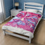 Bougainvillea Pink - Velveteen Plush Blanket