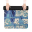 Suede Yoga Mat - Marine Blue